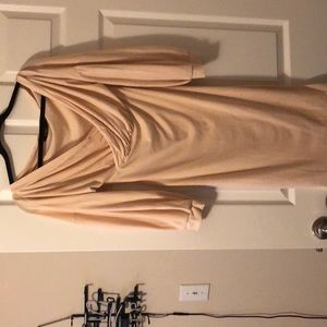 Off the shoulder rose midi dress